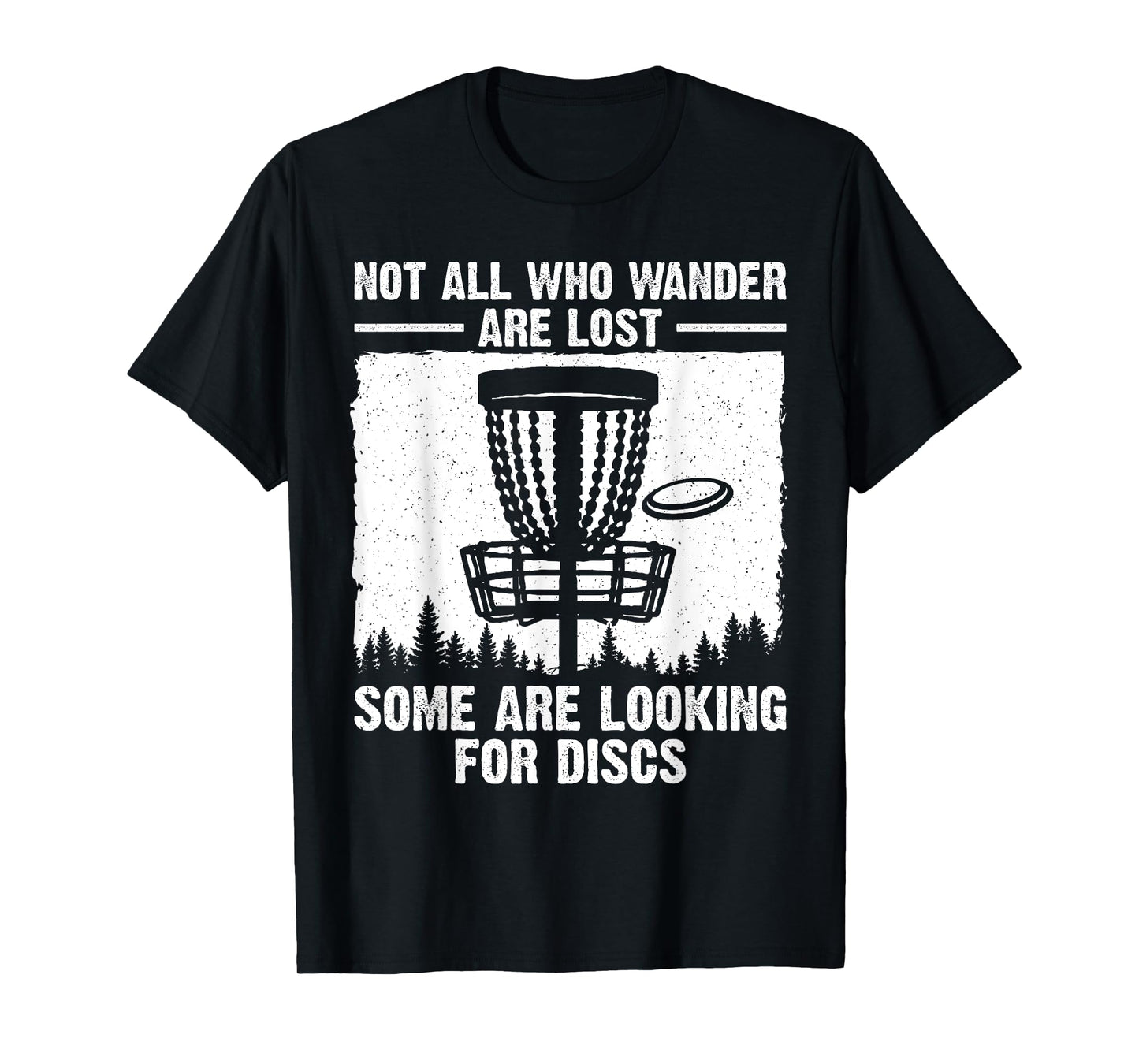 Funny Disc Golf Art For Men Women Disc Golfer Play Disc Golf T-Shirt