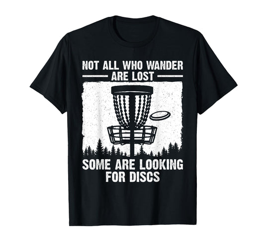 Funny Disc Golf Art For Men Women Disc Golfer Play Disc Golf T-Shirt