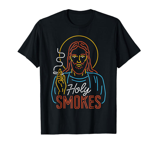 Holy Smokes Funny Jesuss T-Shirt