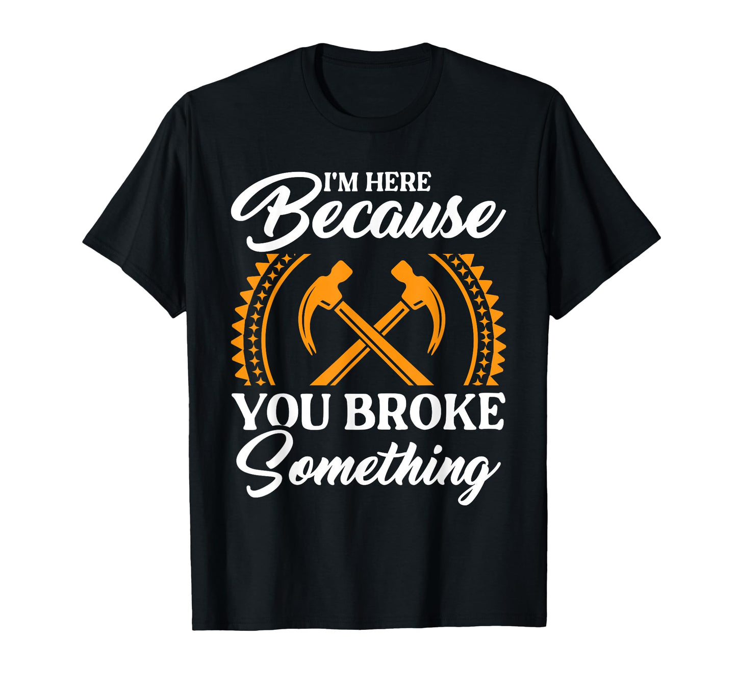 Funny Handy Men Carpenter Mechanic Handyman Dad Handy Dad T-Shirt