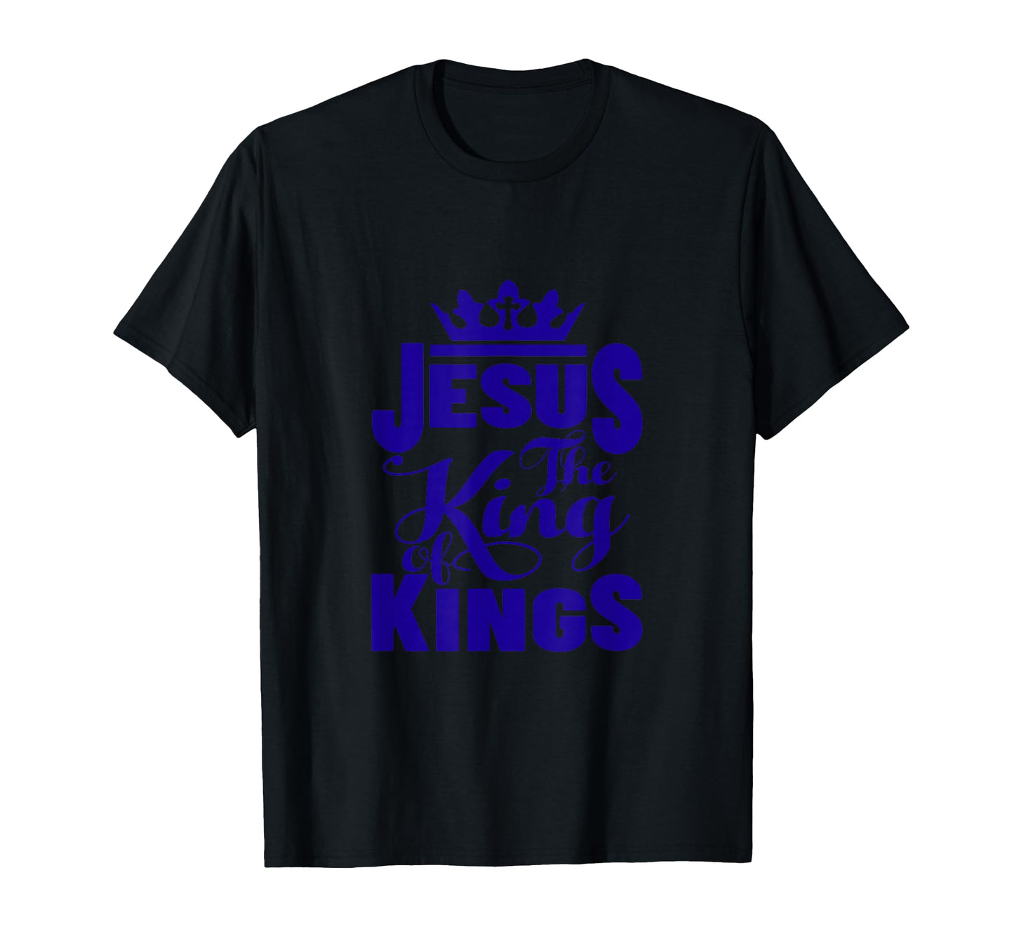 Jesus is My King – Bold Faith and Strength Design T-Shirt