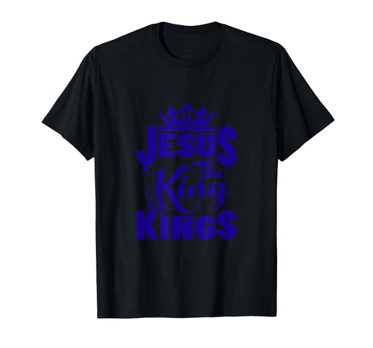 Jesus is My King – Bold Faith and Strength Design T-Shirt
