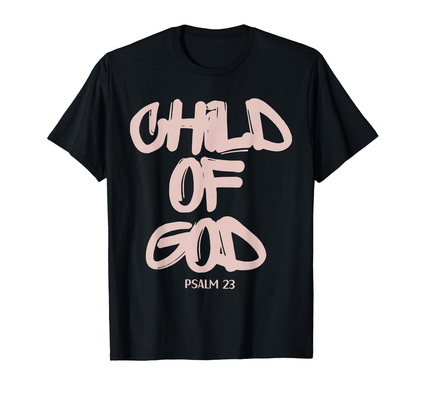 Child of God Kid Christian Faith Religious Jesus Bible Verse T-Shirt