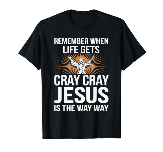 Funny Jesus Christ Religious Christian Believer Christianity T-Shirt