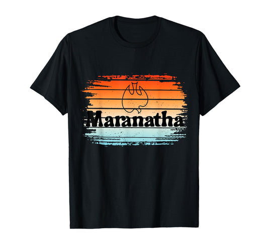 Maranatha Retro Dove Christian Revolution Jesus People T-Shirt
