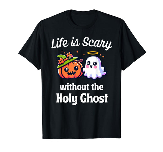 Funny Holy Ghost Christian Halloween Jesus Costume Kids Mom T-Shirt