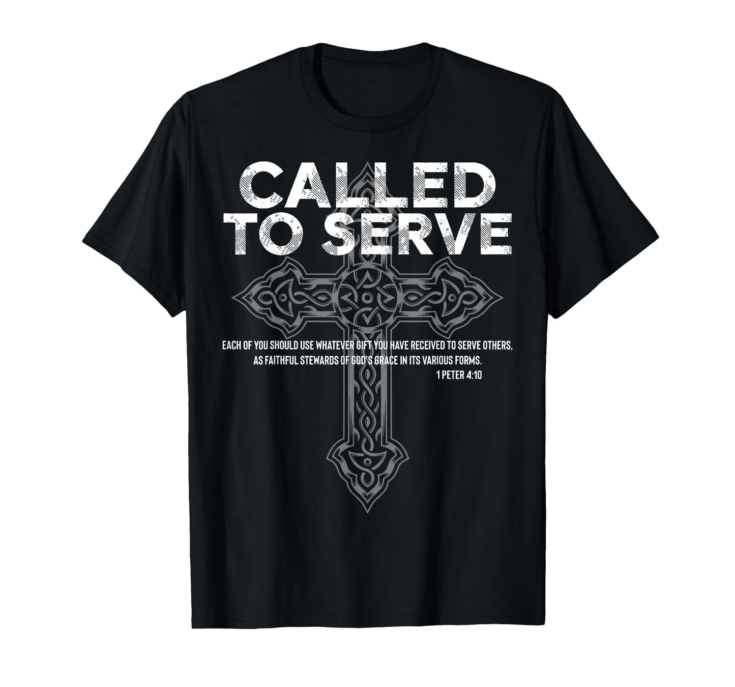 Christian Faith Go Spread The Gospel Called To Serve T-Shirt
