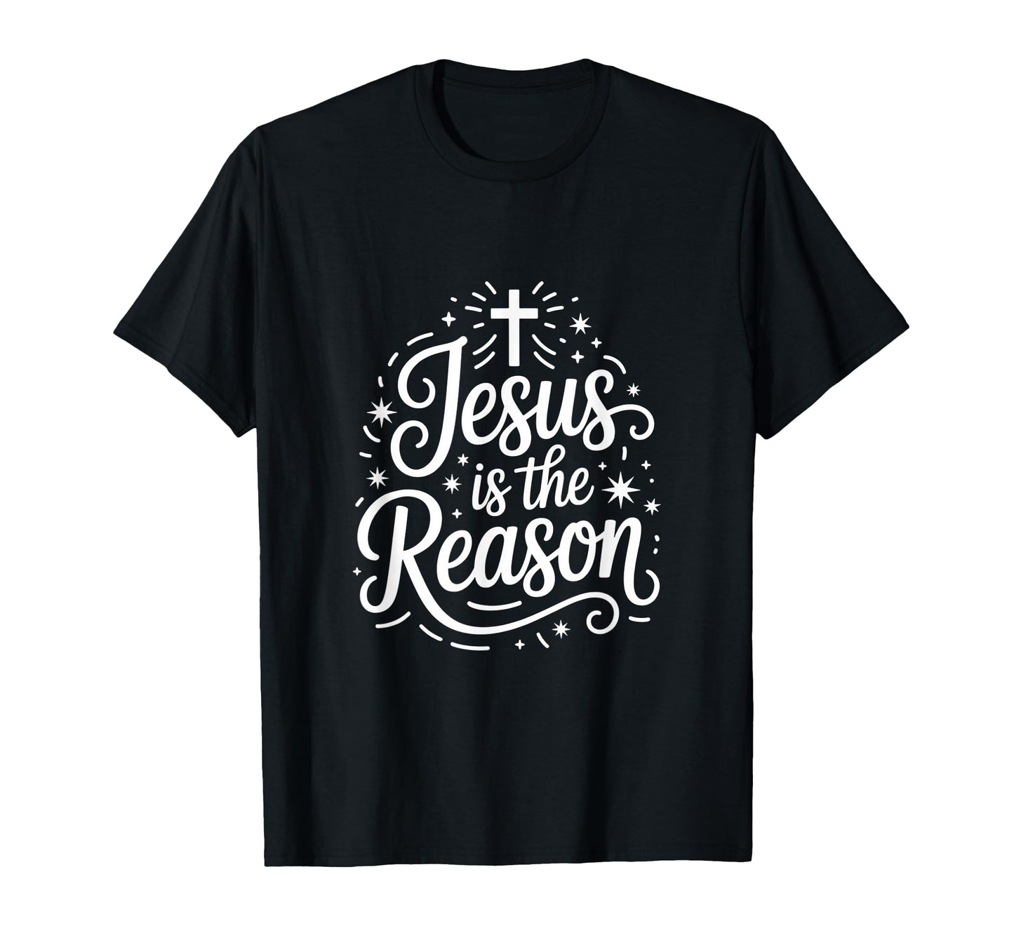 Jesus is The Reason Christmas Christian Faith T-Shirt