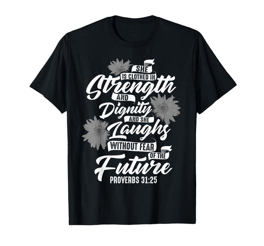 Cute Christian Sunflower Gift | Best Religious Women Moms T-Shirt