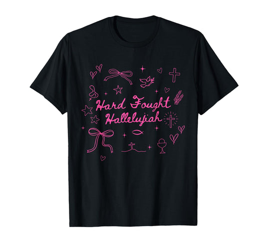 Brandon Hard Fought Hallelujah Praise Jesus T-Shirt