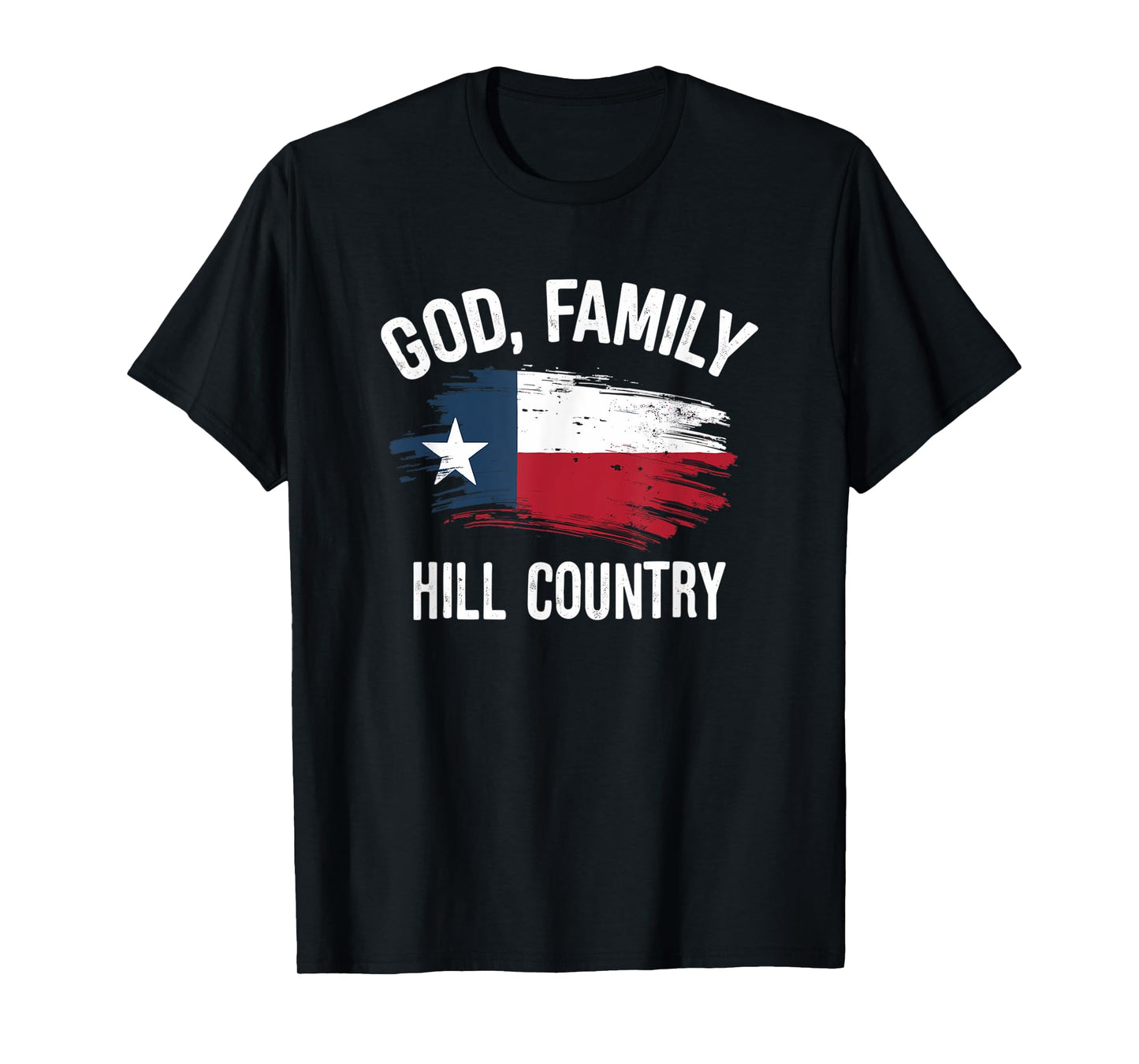 Praise God and Family in Hill Country Central Texas T-Shirt