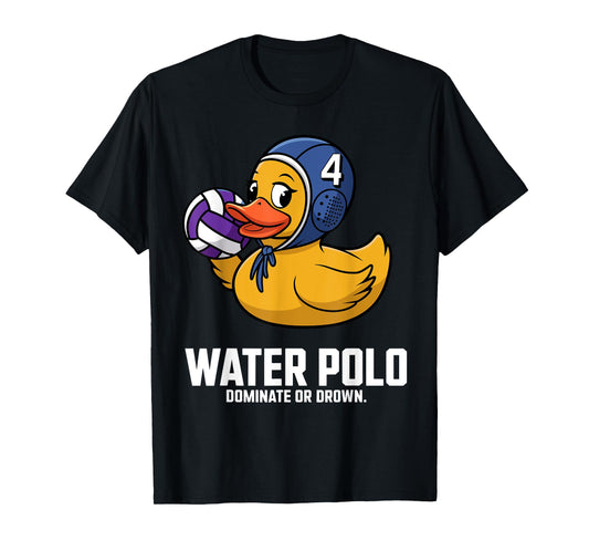 Funny Water Polo Art For Men Women Boys Water Polo Player T-Shirt