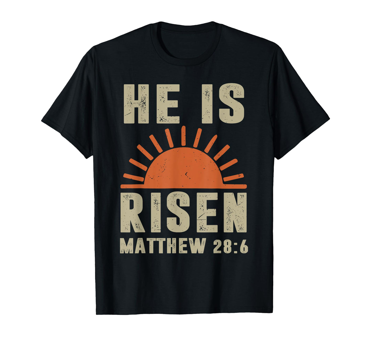 Toddler He is Risen Christian Easter God Sister Daughter Son T-Shirt