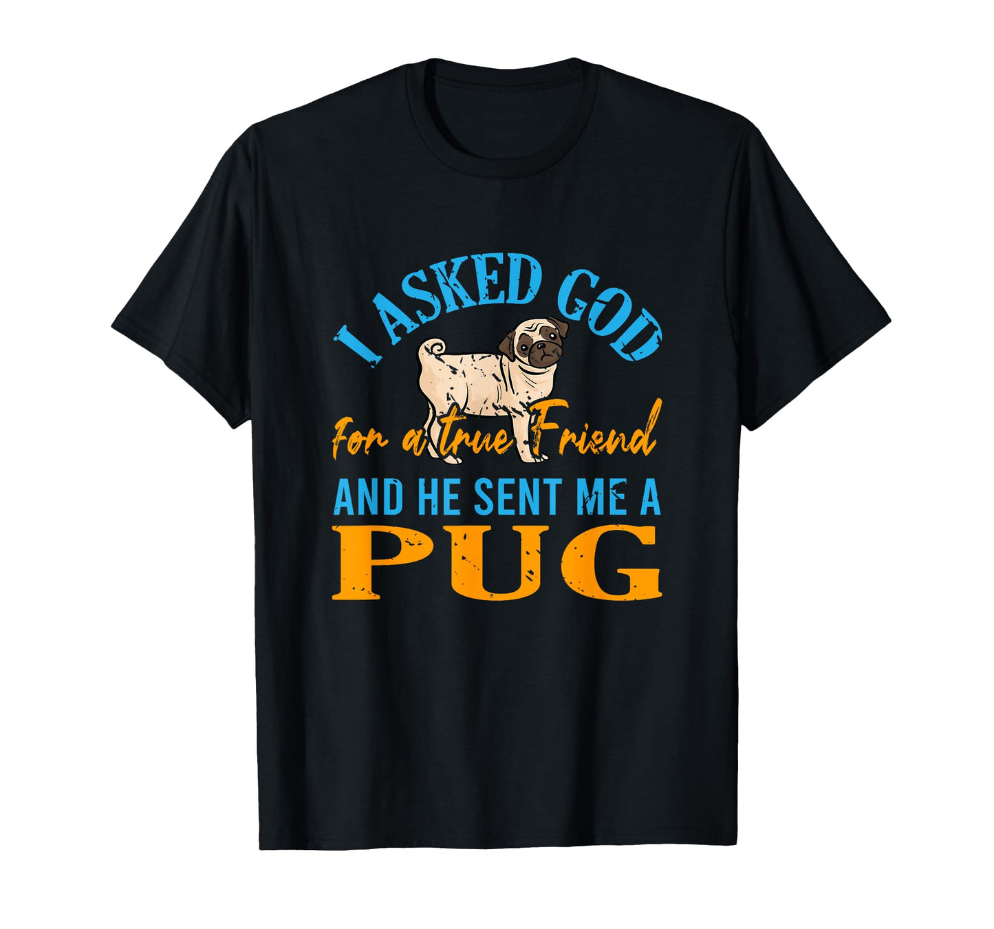 Jesus Prayer Pug Lover Pet Owner Gift Pug T-Shirt