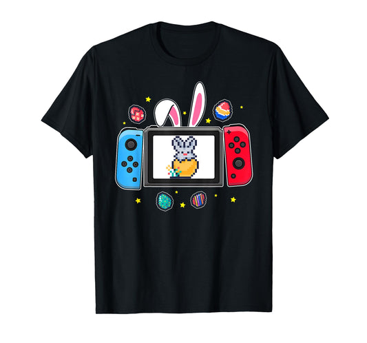 Easter Video Game Bunny Eggs Gaming Gamer Boys Men Teen Kids T-Shirt