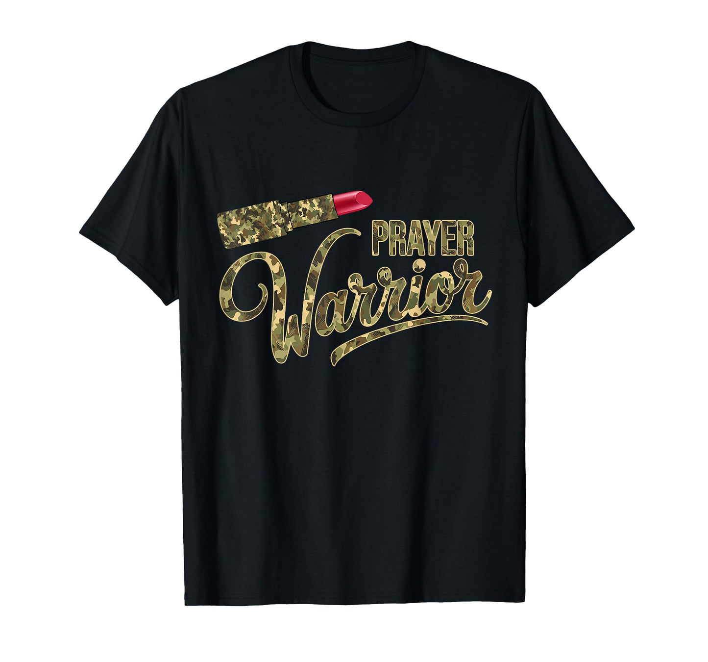 Prayer Warrior Faith God Jesus Christian Women T-Shirt
