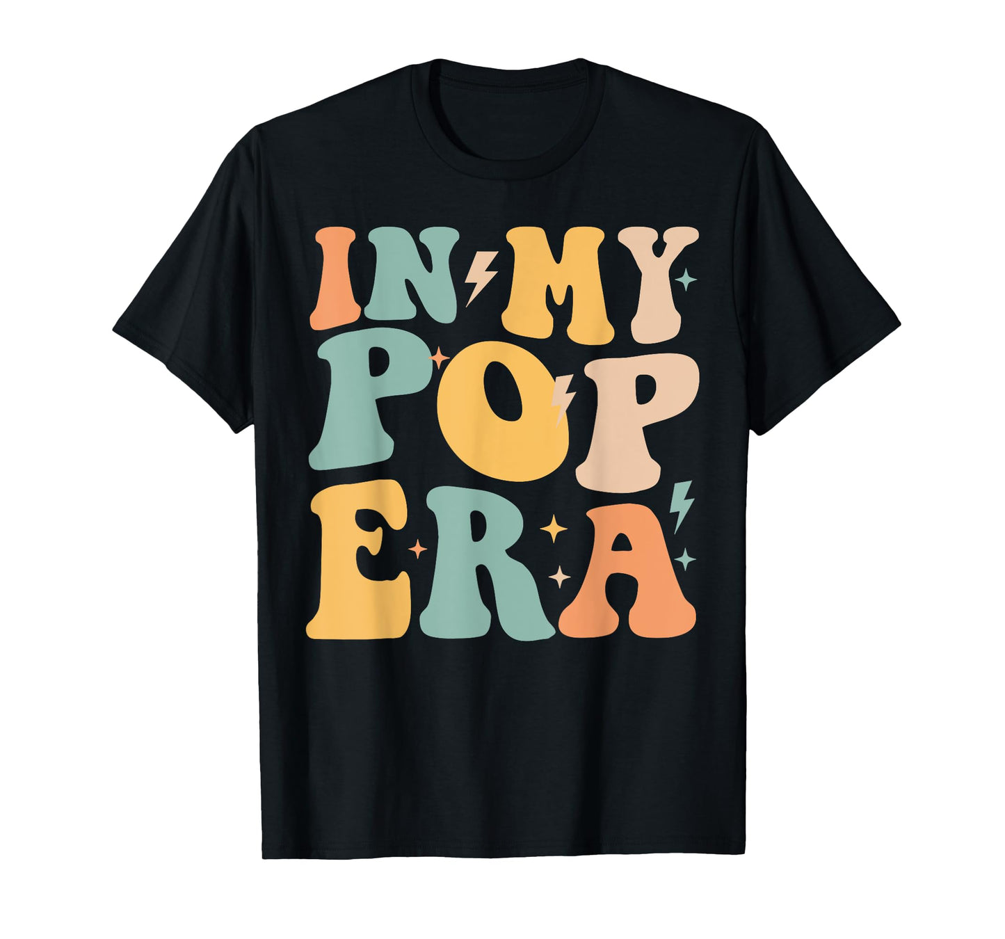 Retro Groovy In My Pop Era Father's Day T-Shirt