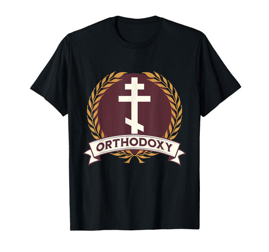 Orthodox Cross Eastern Orthodox Symbol T-Shirt