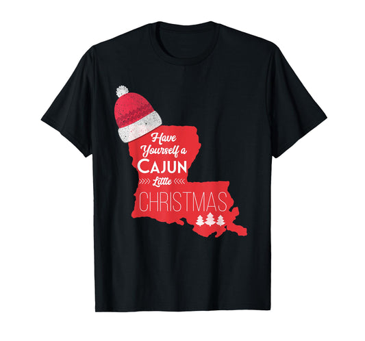 Louisiana Cajun Christmas Holiday T Shirt T-Shirt