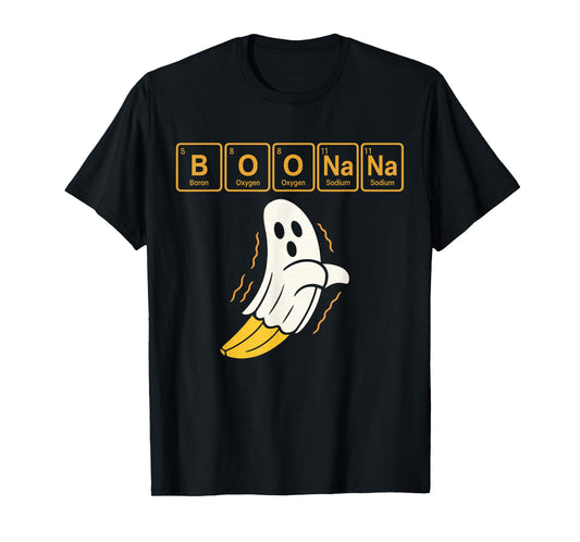 Chemistry Boonana Banana Ghost Cute Halloween Funny Teacher T-Shirt