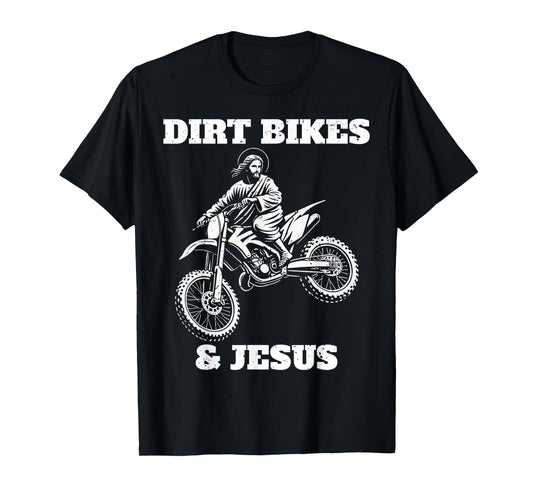 Funny jesus christ dirtbike motorcross motocross dirt bike T-Shirt