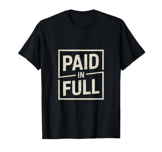 Christian Paid in Full Jesus Redemption Cross T-Shirt