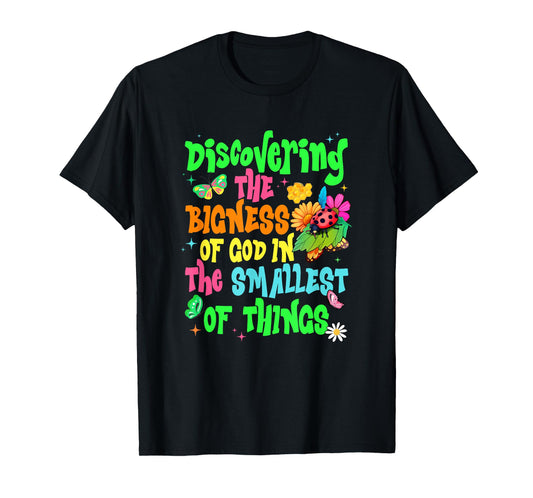 Vbs 2025 Magnified Smallest Insects Adventure Vbs Christian T-Shirt