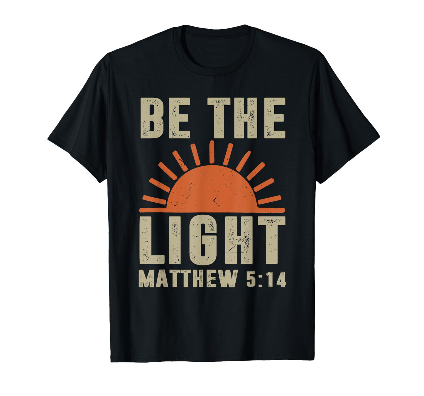 Be The Light Christian Jesus Toddler God Son Sister Brother T-Shirt