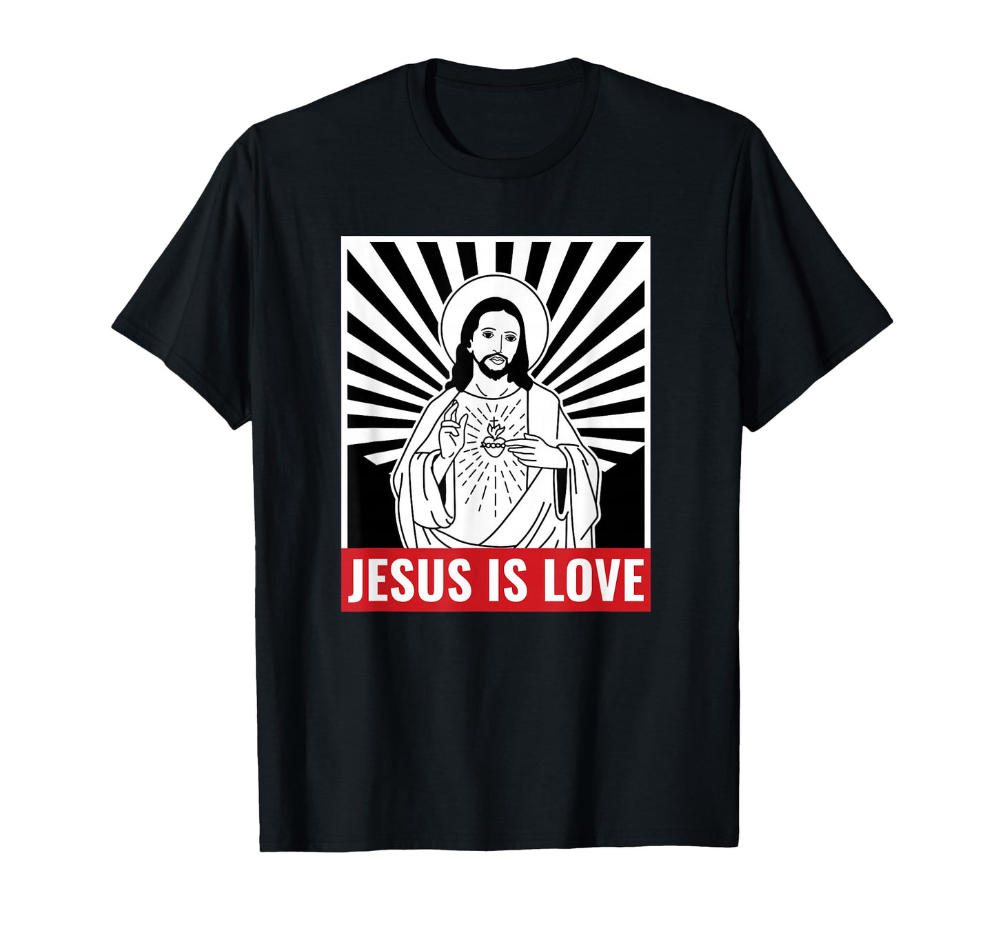 Jesus is Love (Jesus Christ Graphic) T-Shirt