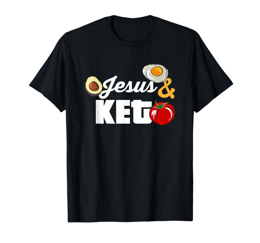 Jesus & Keto Funny Keto Lover T-Shirt