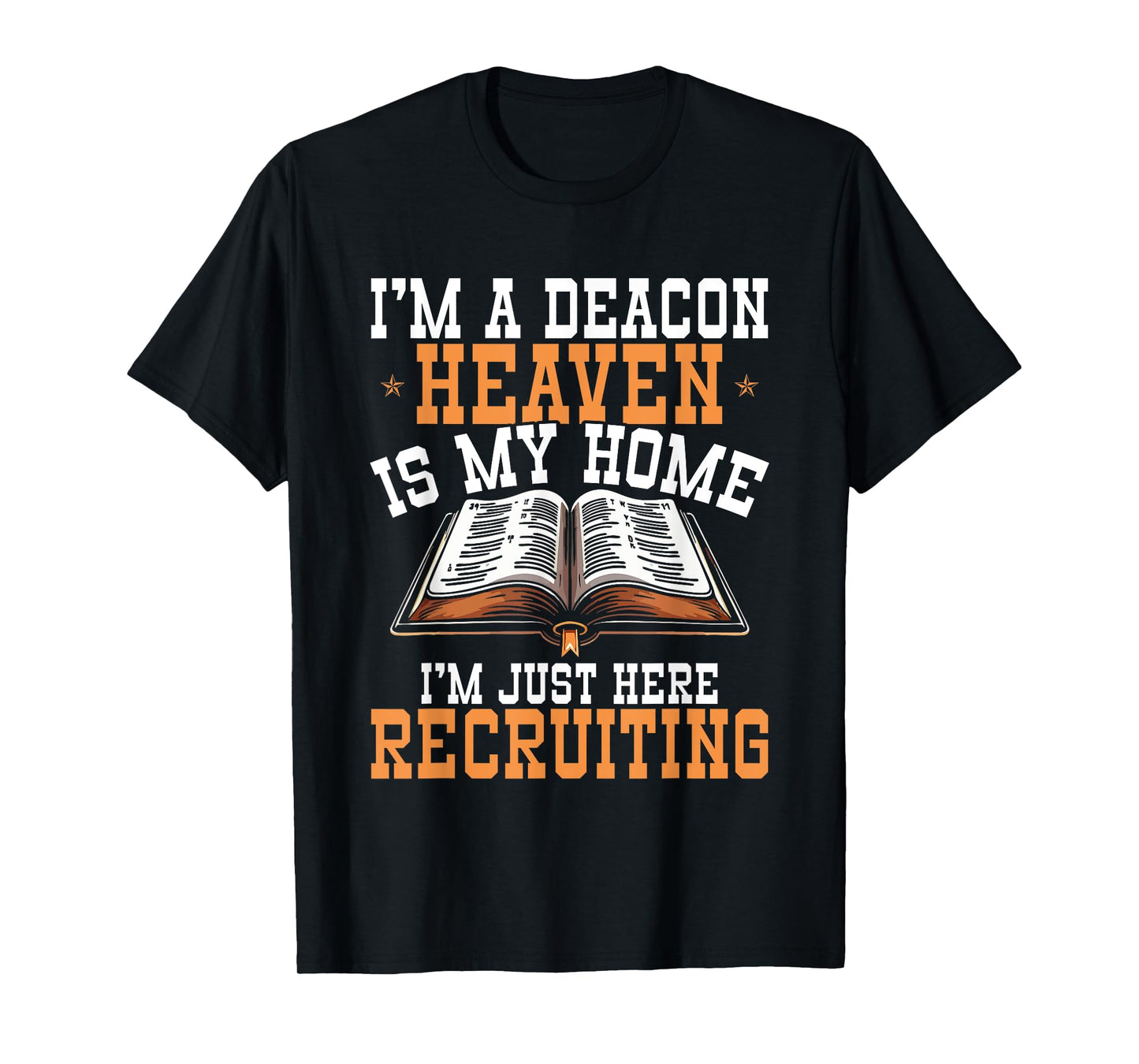 Deacon Church Ministry Church Service Faith Deacon T-Shirt