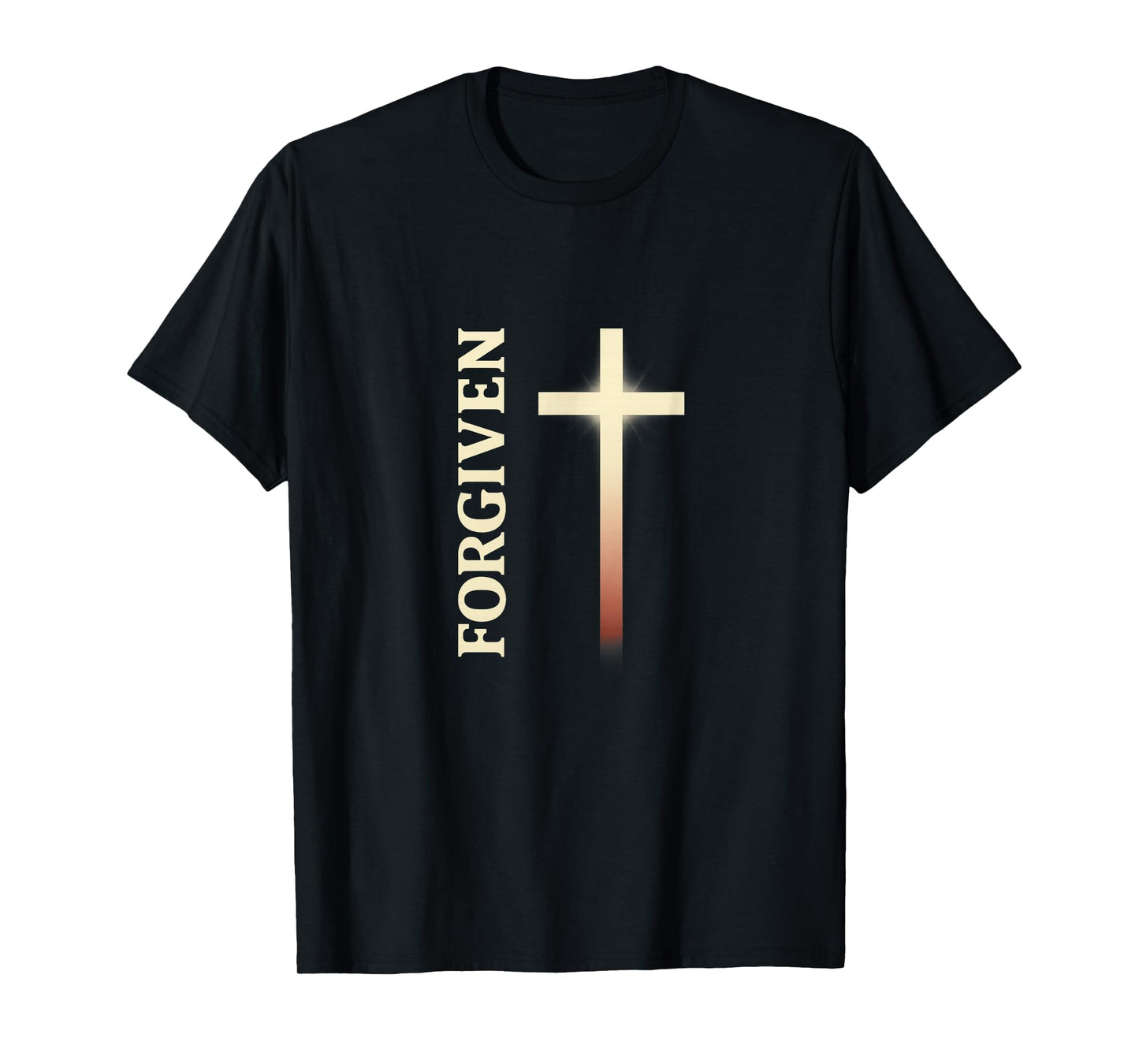 Forgiven | Cross Christian Faith - Simple and Modern T-Shirt