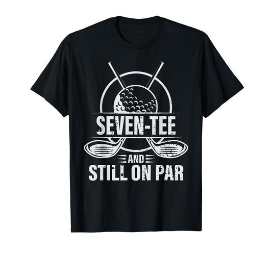 Funny 70th Birthday Golf Pun Golfing 70 Year Old Golfer T-Shirt