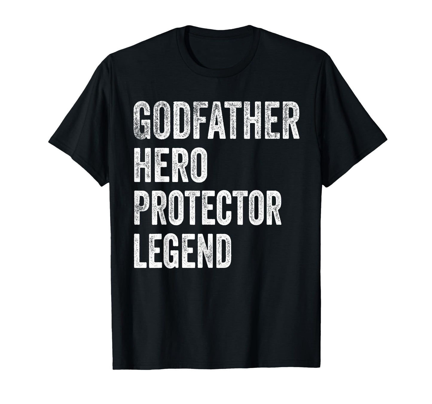 Godfather Hero Protector Legend Vintage Distressed Godfather T-Shirt