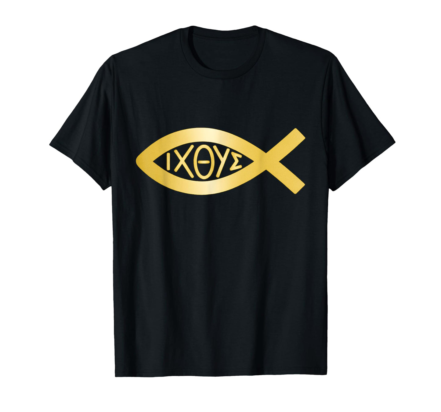 Christian Ichthys Ichthus Symbol - Jesus Fish T-Shirt