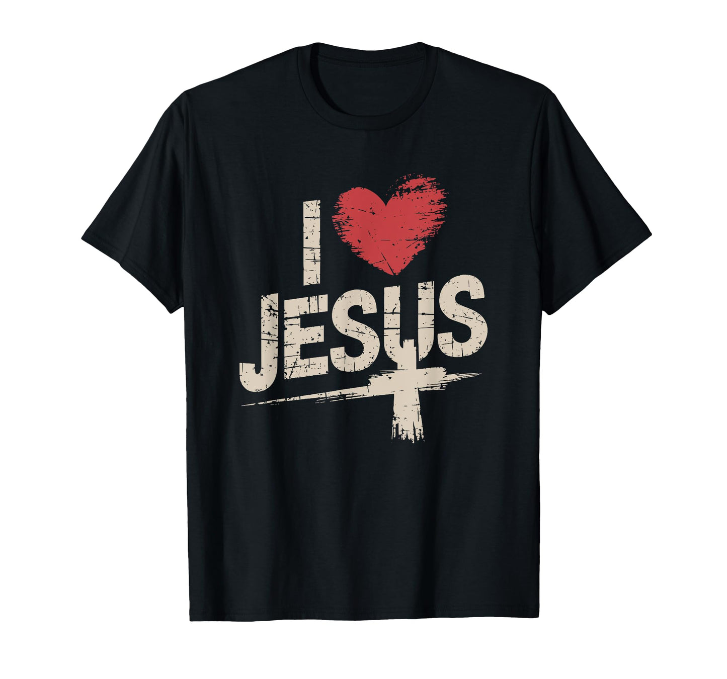 I Love Jesus, Christian Believer and God Christianity T-Shirt