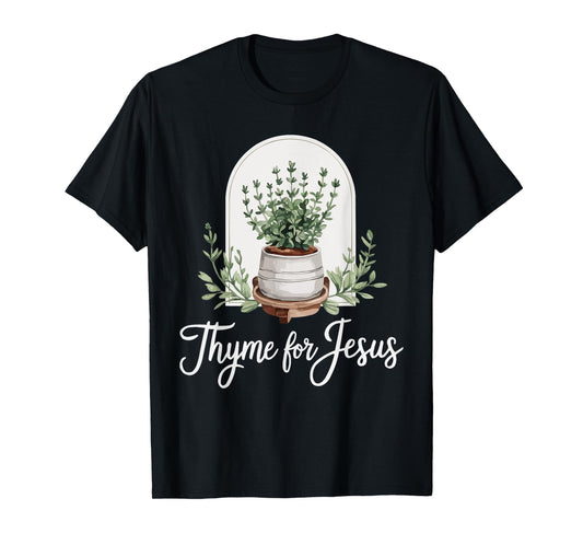 Gardening Jesus Christ Religion Christian Christianity T-Shirt