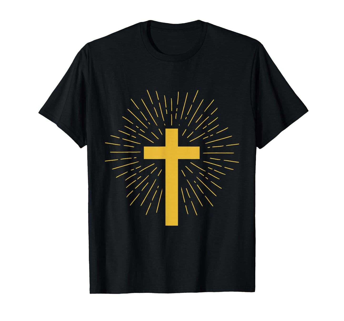 Vintage Cross Blessed Christian Faith Jesus Lover Spiritual T-Shirt