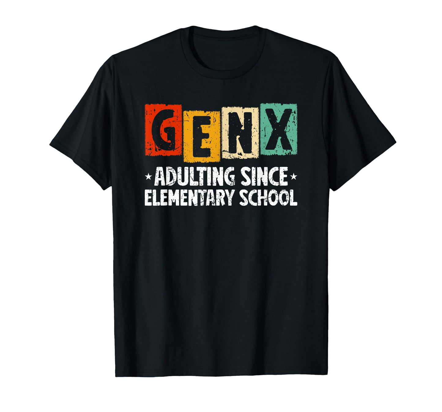 Generation X Gen X Retro Adulting T-Shirt