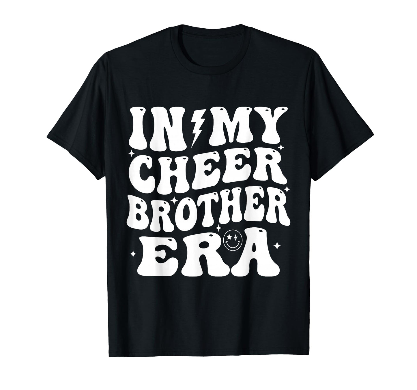 In My Cheer Brother Era Cheerleading Sports Cheerleader Bro T-Shirt