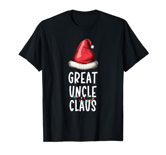 Family Great Uncle Claus Christmas Santa's Pajama Matching T-Shirt