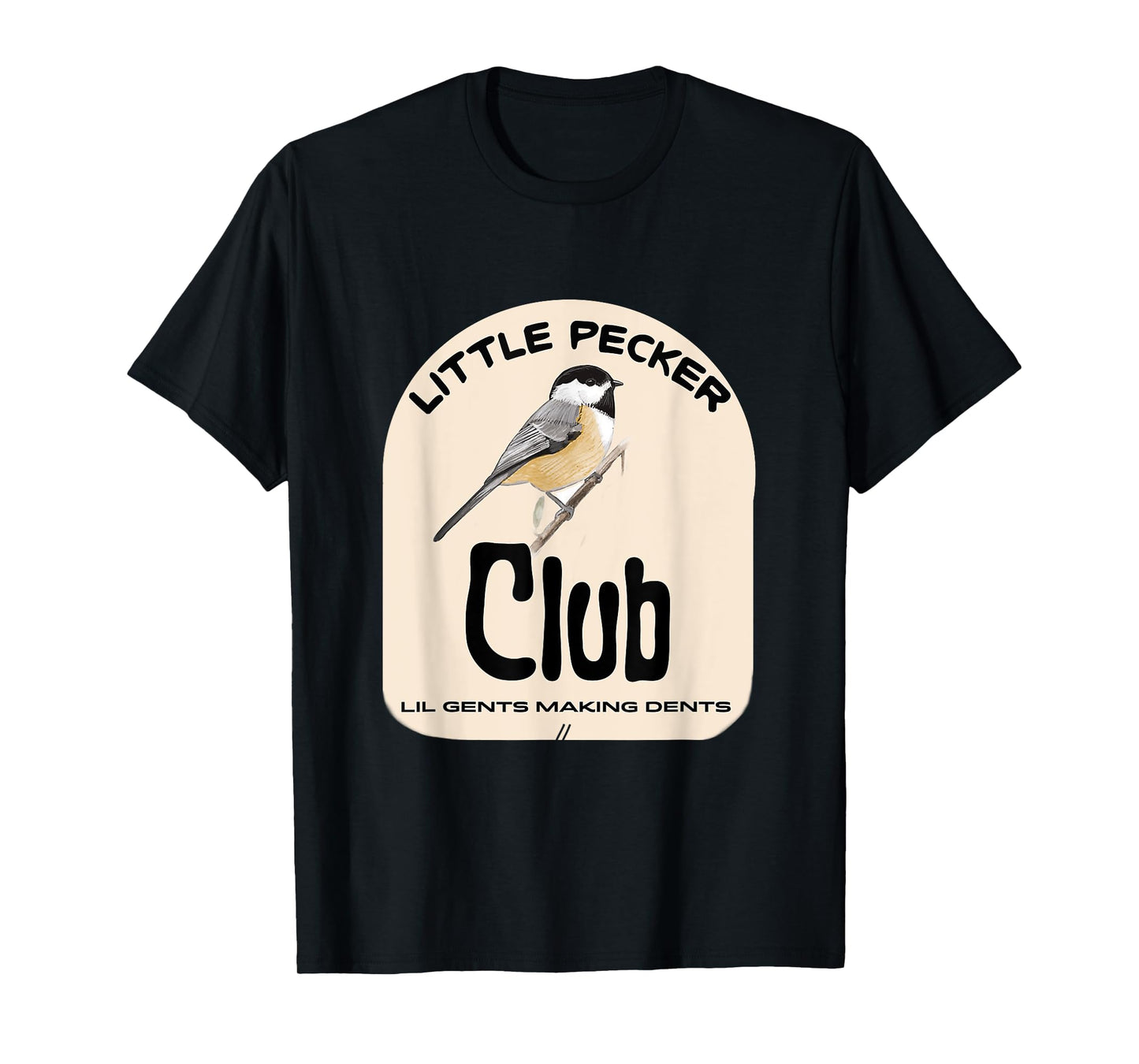 Little Pecker Club Hilarious Woodpecker Meme T-Shirt