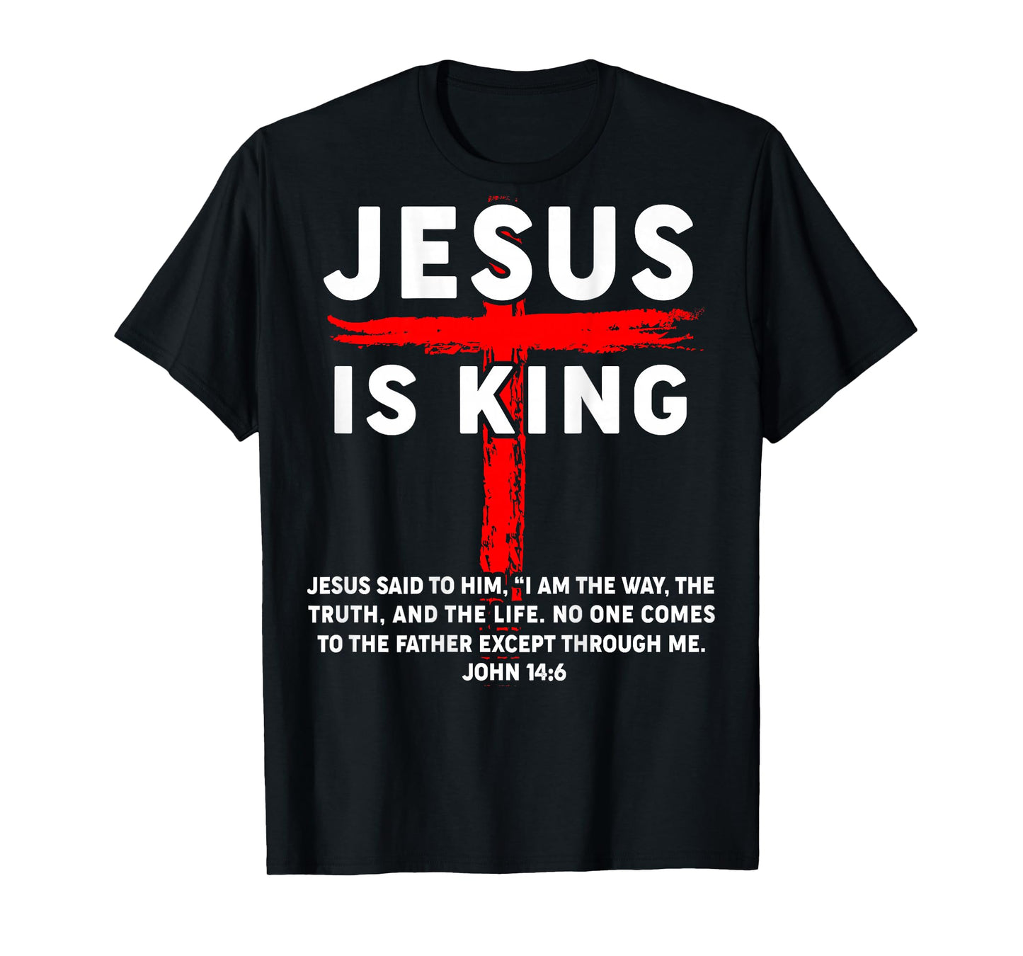 Christian Boy Jesus is King Youth Toddler Godson Love You Me T-Shirt