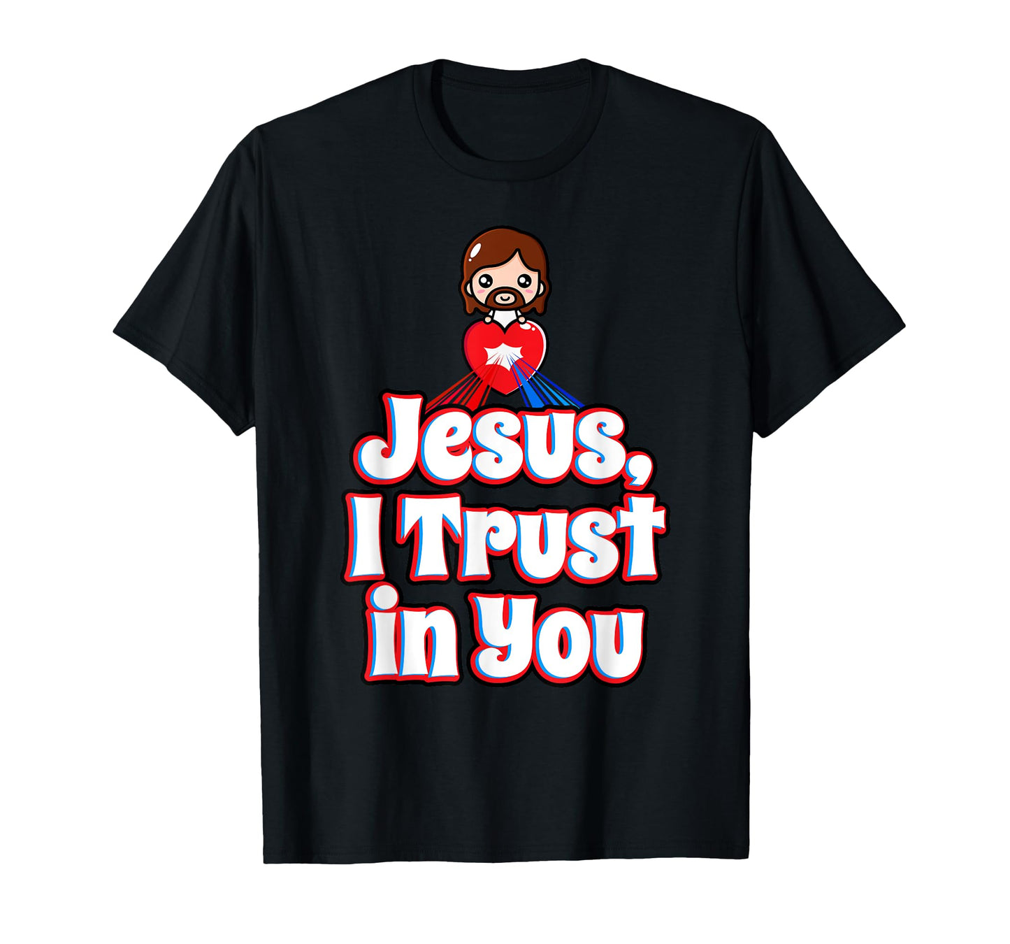 Divine Mercy for Kids Jesus I Trust in You St Faustina Cute T-Shirt