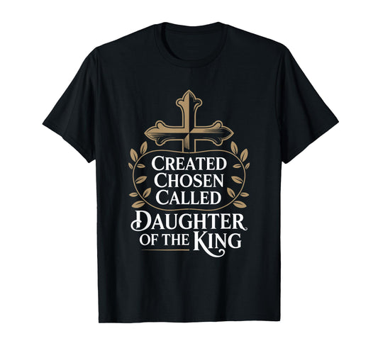 Created Chosen Called Daughter of the King T-Shirt