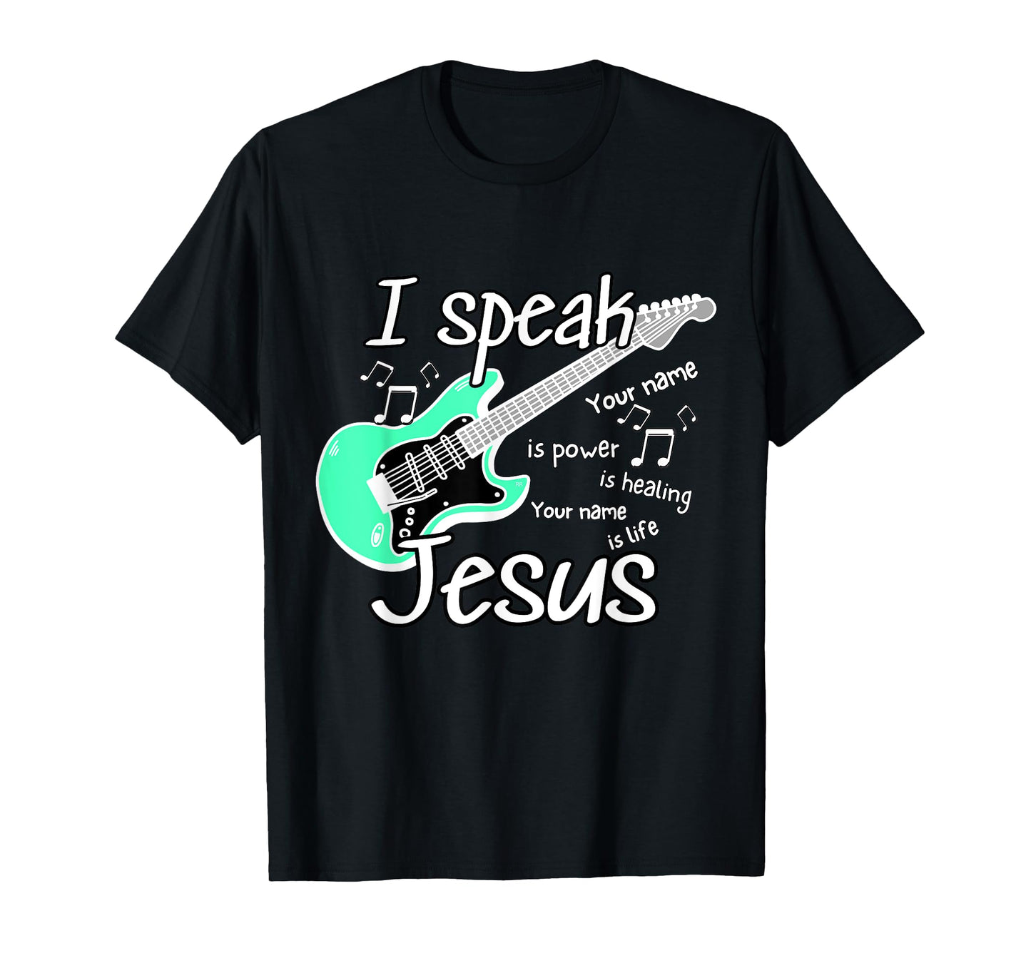 I SPEAK JESUS Christian Worship Song Youth Group T-Shirt
