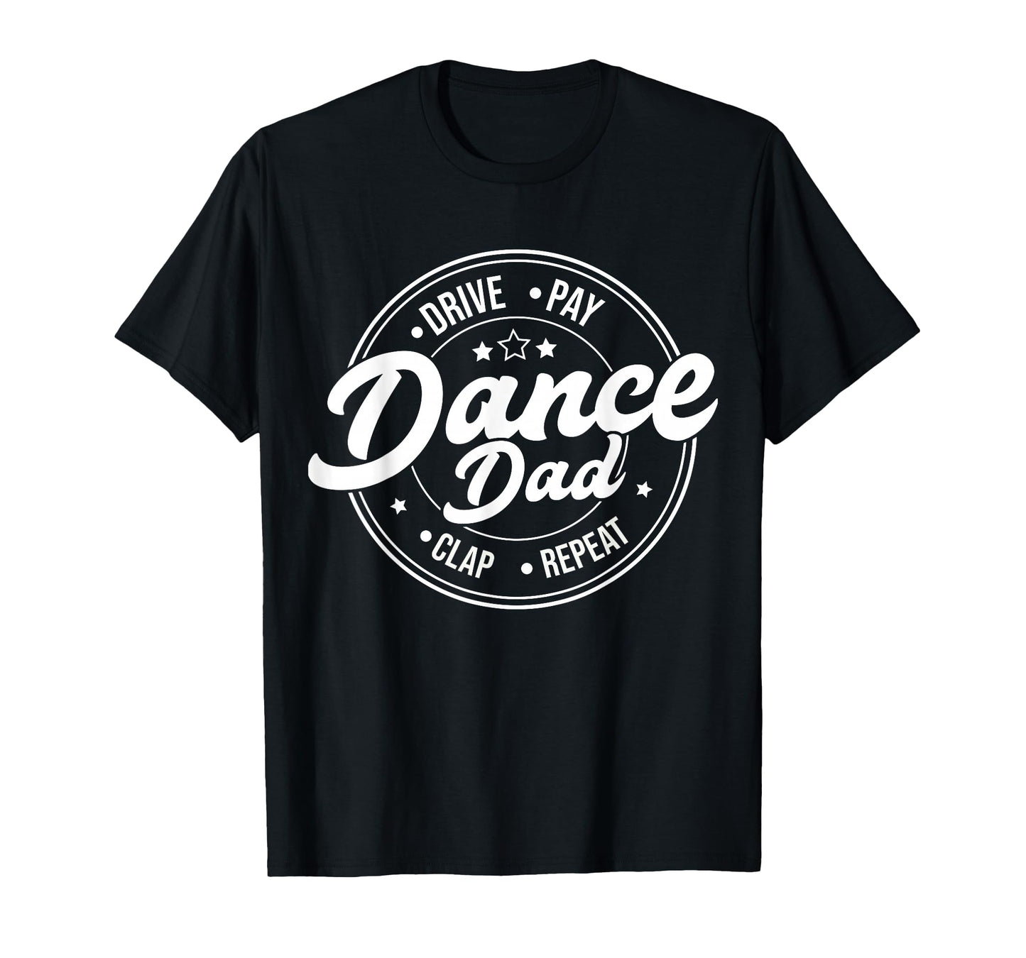 Funny Dad Dance retro proud dancer Dancing Father's day T-Shirt