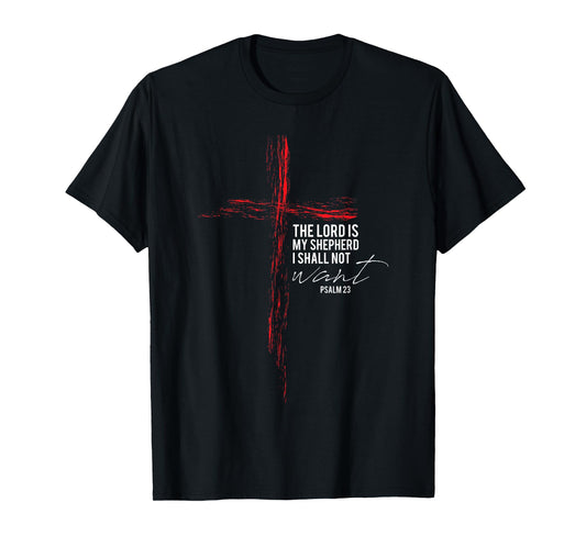 Christian Bible Verse Gift Religious Scripture Cross Graphic T-Shirt