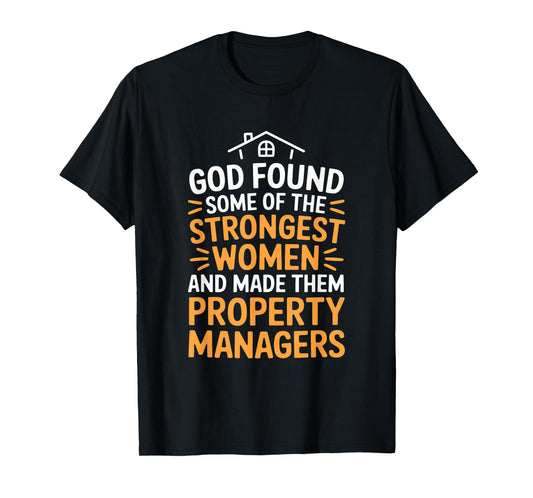 Landlord Rental Management, Christian Property Manager T-Shirt