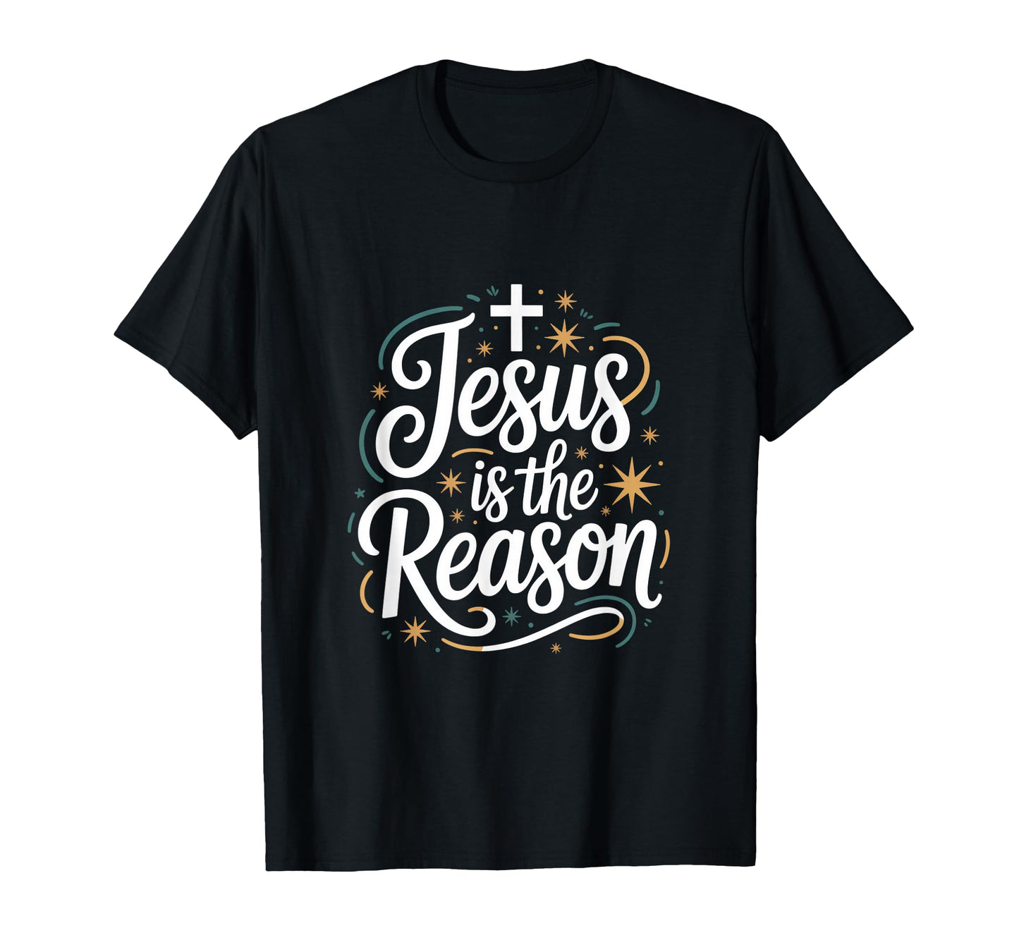 Jesus is The Reason Christian Christmas Faith T-Shirt